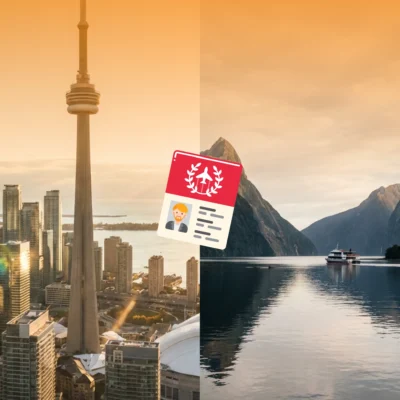 working holiday canadá vs nueva zelanda