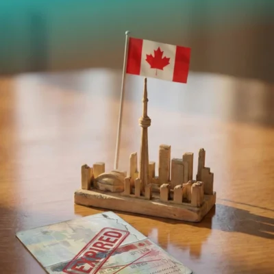 qué pasa sei se vence mi visa estando en Canadá