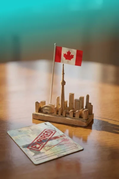 qué pasa sei se vence mi visa estando en Canadá